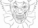 Coloriage De Clown Tueur Scary Clown Coloring Pages