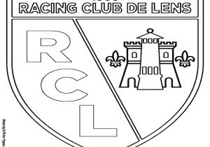 Coloriage De Club De Foot Coloriage Logo Du Racing Club De Lens Club De Football De Lens