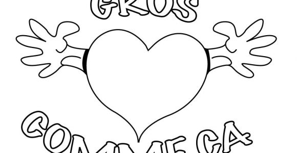 Coloriage De Coeur A Imprimer Gratuit Coloriage Coeur   Colorier Dessin   Imprimer