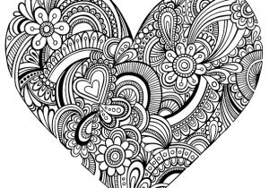 Coloriage De Coeur A Imprimer Gratuit Coloriage De Coeur D Amour