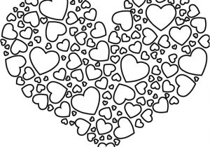 Coloriage De Coeur A Imprimer Gratuit Coloriage De Coeur D Amour