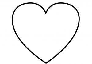 Coloriage De Coeur D Amour 22 top Dessin De Coeur D Amour  Imprimer