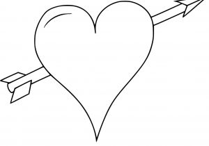 Coloriage De Coeur D Amour Dessin De Coeur D Amour  Imprimer Superbe Image Dessin De Coeur
