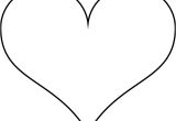 Coloriage De Coeur Simple Dessinez Un Coeur Ou Imprimez Le Gabarit Donné Puis Pliez