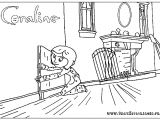 Coloriage De Coraline A Imprimer Coraline Coloring Pages Line
