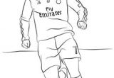 Coloriage De Cristiano Ronaldo A Imprimer Christiano Ronaldo Playing soccer Coloring Page