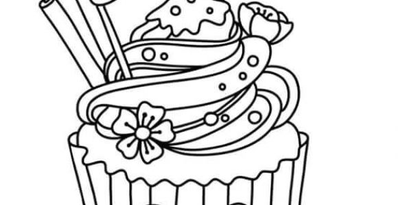 Coloriage De Cupcake à Colorier Colorir Zentangles Pinterest