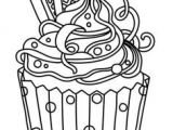 Coloriage De Cupcake à Imprimer Babeczki