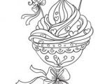 Coloriage De Cupcake à Imprimer Babeczki