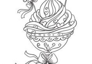 Coloriage De Cupcake à Imprimer Babeczki