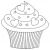 Coloriage De Cupcake Facile Cupcake Paige S 10th Birthday Pinterest