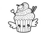 Coloriage De Cupcake Kawaii C³mo Dibujar Un Cupcake Otros
