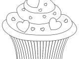 Coloriage De Cupcake Kawaii Cupcake Valentijn Kleurplaat Color Unsorted