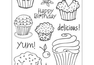 Coloriage De Cupcake Mignon Hero Arts Clear Stamps 4" X 6" Sheet Cupcakes Paper Crafting