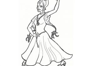 Coloriage De Danseuse Espagnole Coloriage Danseuse Espagnole Dessin Gratuit à Imprimer