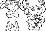 Coloriage De Diego A Imprimer Coloriage Diego Et Dora à Imprimer Sur Coloriages Fo