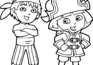 Coloriage De Diego A Imprimer Coloriage Diego Et Dora à Imprimer Sur Coloriages Fo