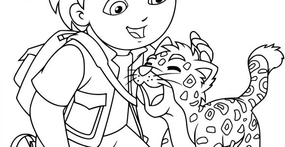 Coloriage De Diego A Imprimer Coloriage Go Diego Dessin à Imprimer Sur Coloriages Fo