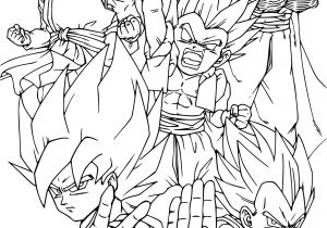 Coloriage De Dragon Ball Gt Unique Coloriage A Imprimer Dragon Ball Z Sangohan