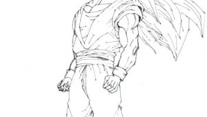 Coloriage De Dragon Ball Z Sangoku Super Sayen 10 Coloriage Dragon Ball Z Sangoku Super Sayen 5