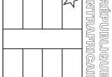 Coloriage De Drapeau Du Monde A Imprimer Coloriage Du Drapeau De La République Centrafricaine Les