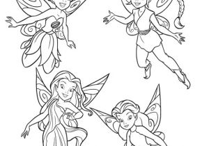 Coloriage De Fee Clochette Et Ses Amis Dessins Gratuits   Colorier Coloriage Fee Clochette   Imprimer
