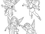 Coloriage De Fées Gratuit Coloriage De La Fee Clochette Et Ses Amis A Imprimer