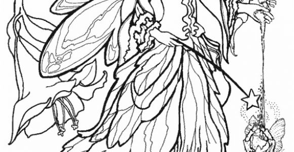 Coloriage De Fées Gratuit Coloriage Fee Et Lutins Fee Peinture