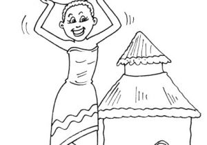 Coloriage De Femme Africaine Dessin Femme Africaine Coloriage
