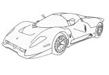Coloriage De Ferrari 458 Italia A Imprimer Coloriage Ferrari 458 Dessin