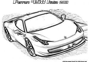 Coloriage De Ferrari 458 Italia A Imprimer Ferrari Coloriages Des Transports Page 2