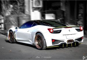 Coloriage De Ferrari 458 Italia Ferrari 458 Italia Spider Race Version Valvetronic Exhaust