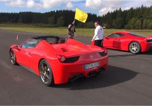 Coloriage De Ferrari 458 Italia Ferrari 458 Italia Vs Audi R8 V10 Vs Ferrari 458 Spider