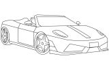Coloriage De Ferrari En Ligne Coloriages Ferrari Scuderia   Colorier Fr Hellokids