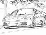 Coloriage De Ferrari F430 A Imprimer Coloriages   Imprimer Ferrari Numéro
