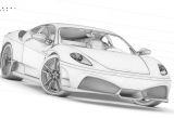 Coloriage De Ferrari F430 A Imprimer Dessins Gratuits   Colorier Coloriage Ferrari   Imprimer