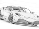 Coloriage De Ferrari F430 A Imprimer Dessins Gratuits   Colorier Coloriage Ferrari   Imprimer
