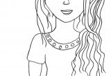 Coloriage De Fille à Imprimer Meilleur De Coloriage De Fille A Colorier