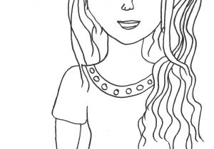 Coloriage De Fille à Imprimer Meilleur De Coloriage De Fille A Colorier