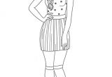 Coloriage De Fille De Mode Amuses toi à Colorier Ces Filles à La Mode La Mode Fille