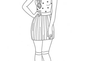 Coloriage De Fille De Mode Amuses toi à Colorier Ces Filles à La Mode La Mode Fille