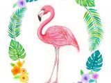 Coloriage De Flamant Rose Flamingo Art Print Tropical Art Decor Nursery Art Pink Flamingo