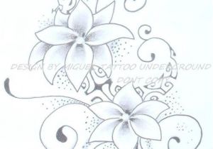 Coloriage De Fleur De Tahiti Fleurs Tahiti Dessin