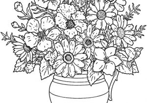 Coloriage De Fleurs à Imprimer Gratuit 87 Best Flowers Coloring Pages Images On Pinterest