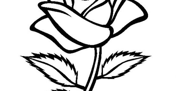 Coloriage De Fleurs De Rose Coloriage Rose Fleur Dessin Gratuit à Imprimer