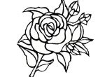 Coloriage De Fleurs De Rose Coloriage Rose Fleur Dessin