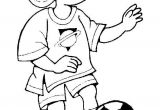Coloriage De Foot Imprimer Coloriage Footballeur Foot Enfant Dessin