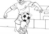 Coloriage De Foot Imprimer Coloriage Joueur Foot Barcelone