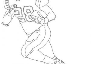 Coloriage De Football Américain Coloriage Football Americain Joueur De Football Americain