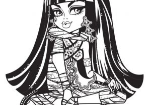 Coloriage De Franky Pose assise De Cléo De Nile   Colorier Love Pinterest